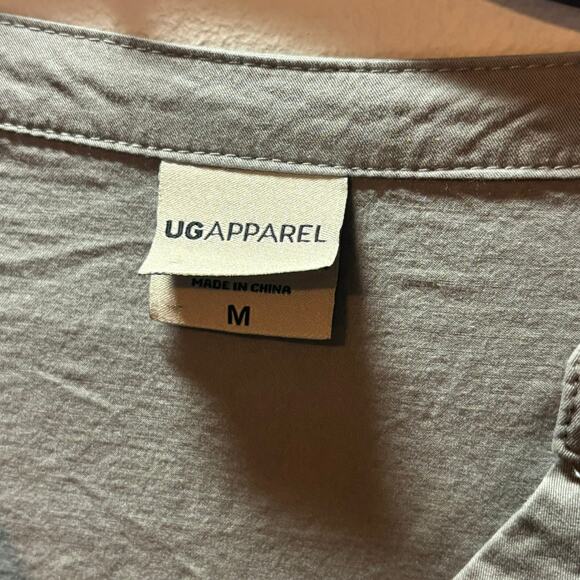 UG Apparel LSU The Lyne Gray Long Sleeve V-Neck Top Women’s Size M Casual Fit - Picture 2 of 7